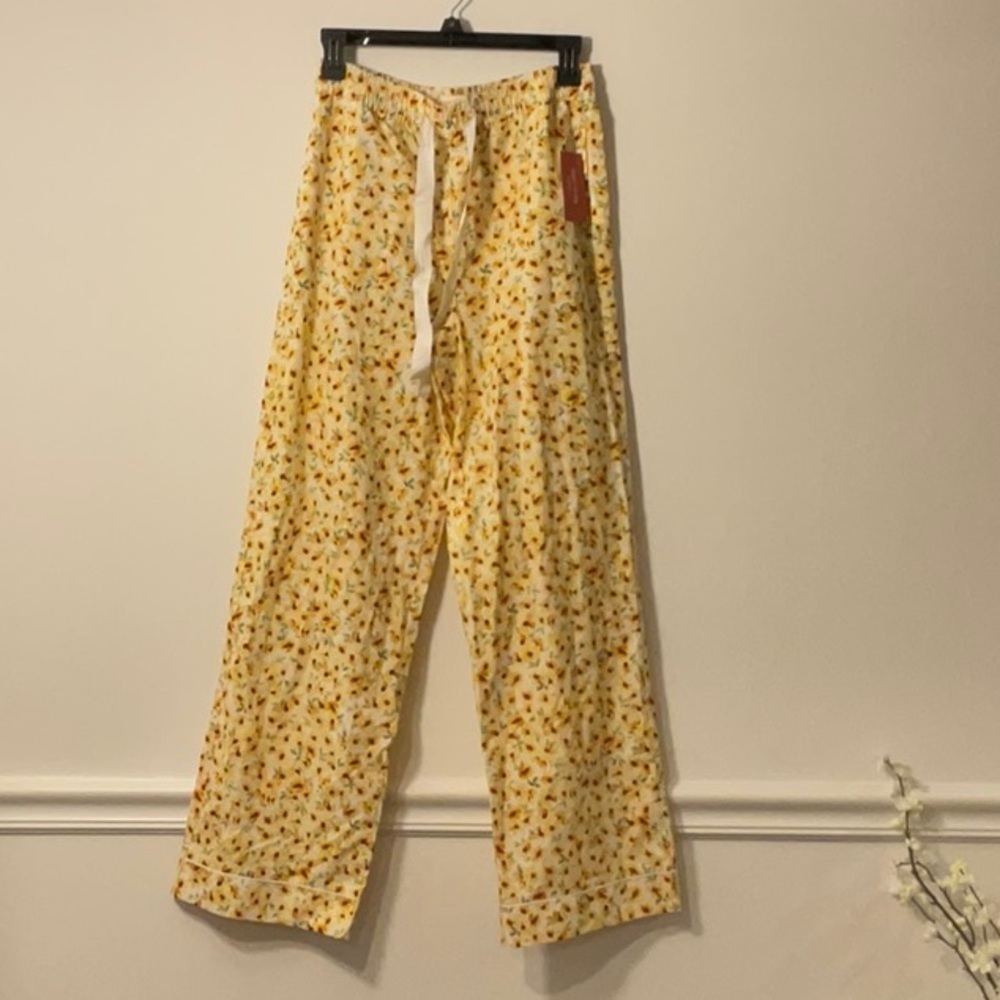 Floral Print Pajama Pants